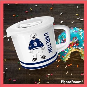 Brand new with tag Corningware NHL Maple Leafs Meal Mug featuring Carlton